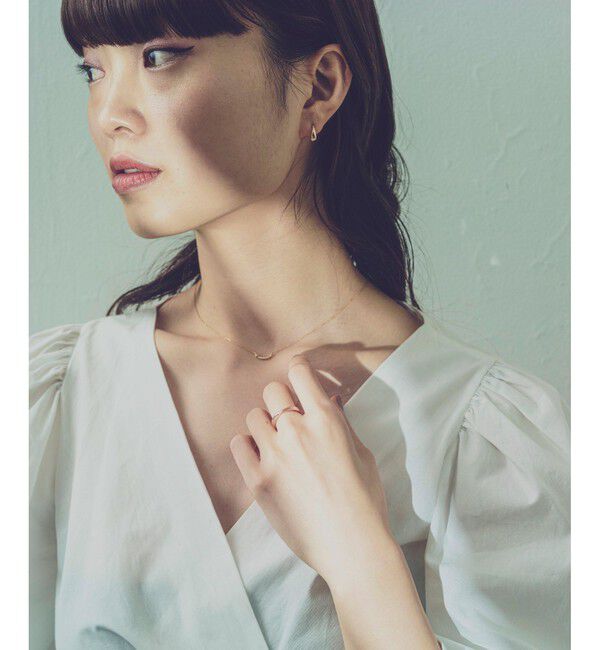 ete「[シェア] ダイヤモンド クロス リング」|リング|