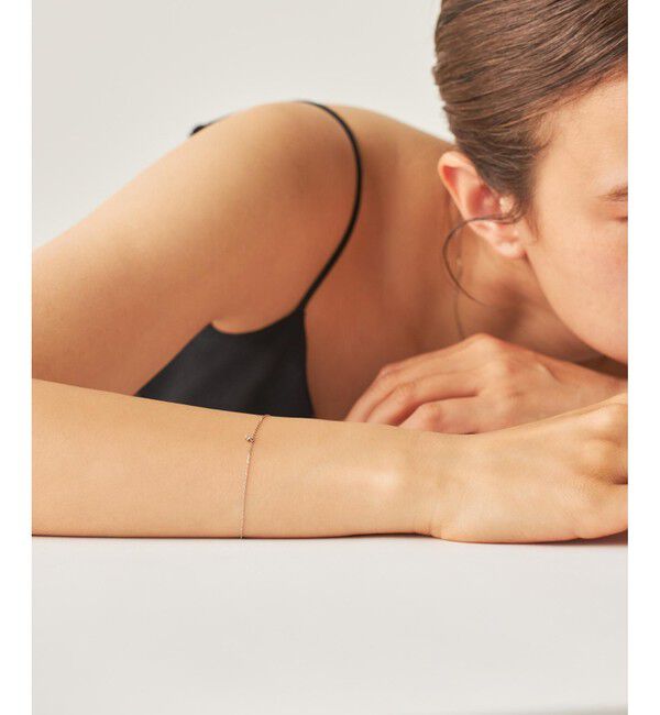 ete「[レイヤード] ダイヤモンド ブレスレット」|ブレスレット・バングル|