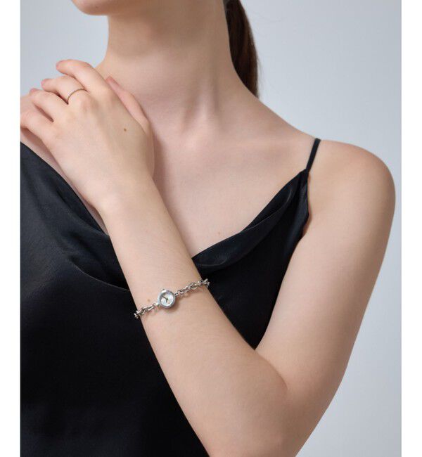 ete「ダイヤモンド チェーンベルト ウォッチ」|腕時計|