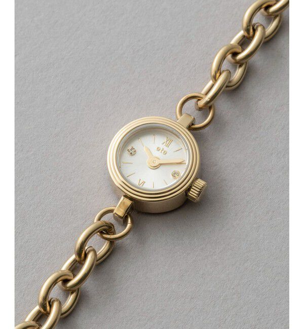 ete「ダイヤモンド チェーンベルト ウォッチ」|腕時計|