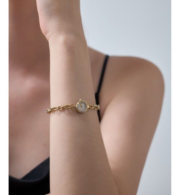 ete「ダイヤモンド チェーンベルト ウォッチ」|腕時計|