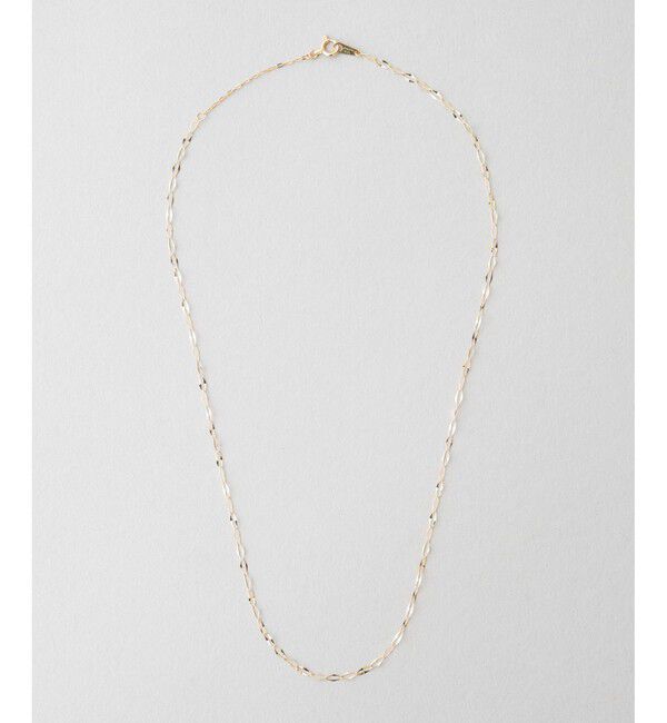 Jouete「K10YG チェーン ネックレス」|ネックレス|