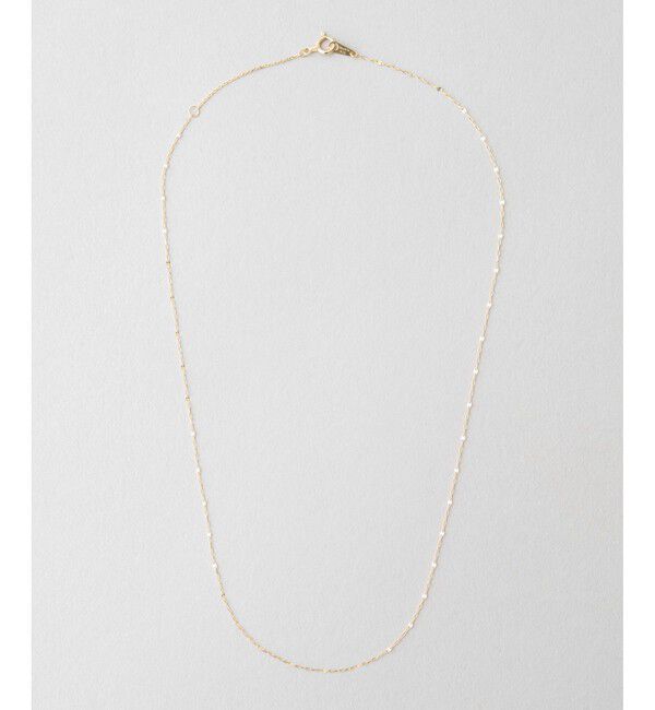 Jouete「K10YG ペタルチェーン ネックレス」|ネックレス|