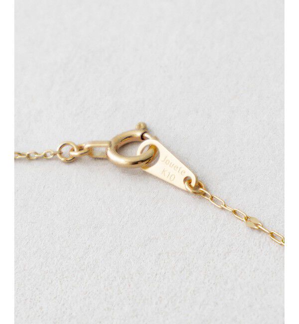 Jouete「K10YG ペタルチェーン ネックレス」|ネックレス|