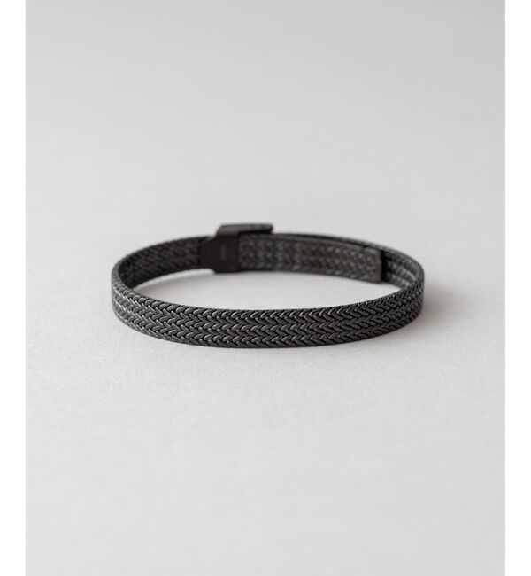 Jouete「メッシュベルト ヘリンボーン」|ブレスレット・バングル|ブラック系その他