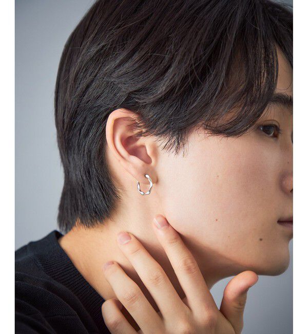 Jouete「フープイヤリング ウェービー」|イヤリング|