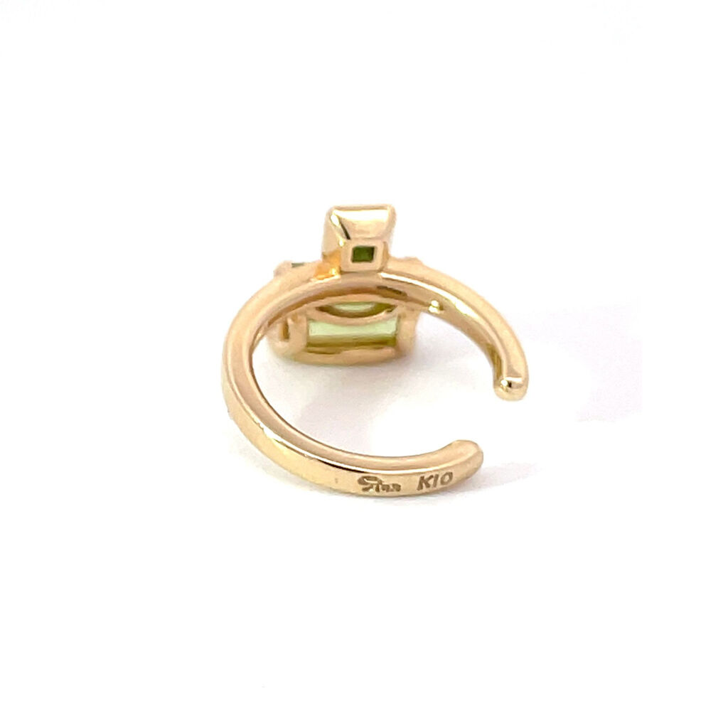 STAR JEWELRY「GREEN LINKS」|イヤリング|