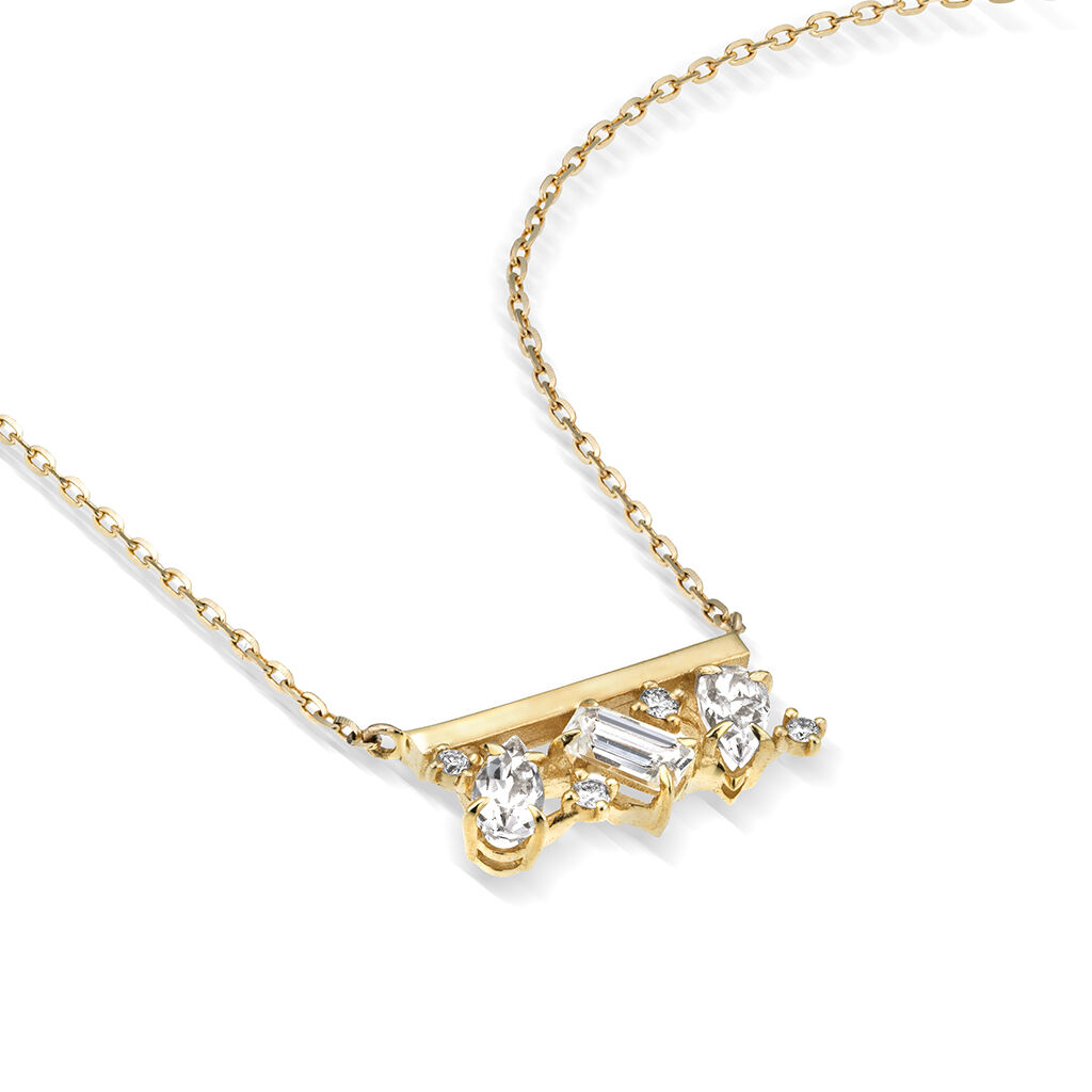 STAR JEWELRY「GLIMMER CLUSTER」|ネックレス|