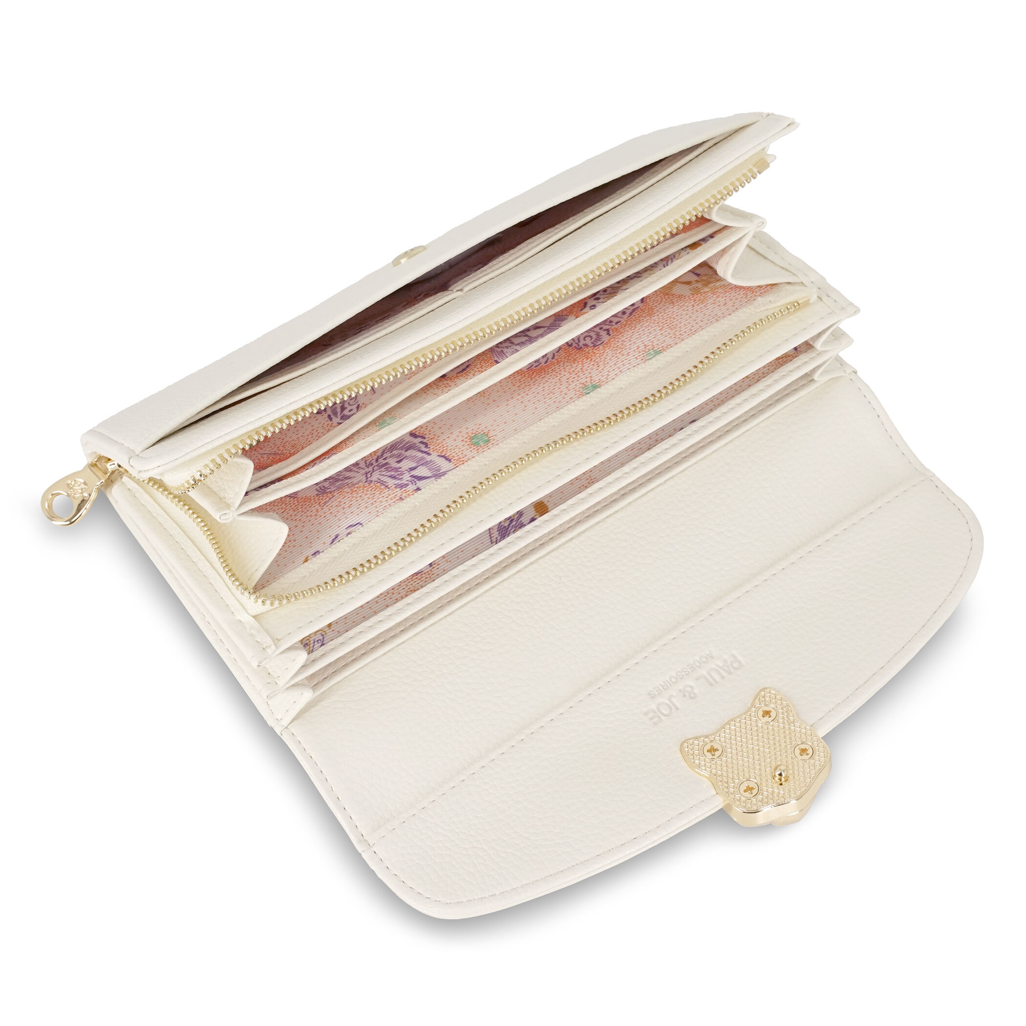 PAUL&JOE「かぶせ束入れ／３Ｄ　キャットフェイス／２６ＳＳ」|財布|