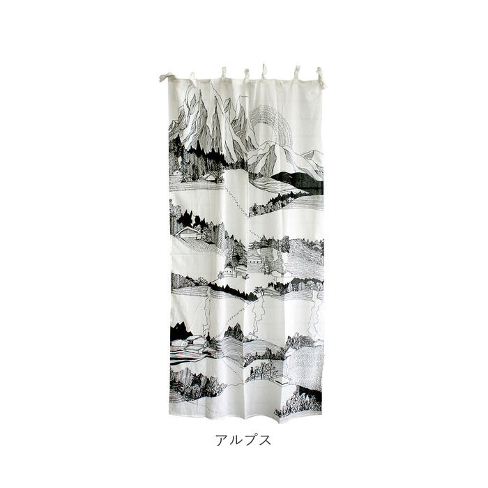 BACKYARD FAMILY「カーテン おしゃれ かわいい 通販 可愛い 仕切り 目隠し 布 インド綿 コットン ニューヨーク」|その他|