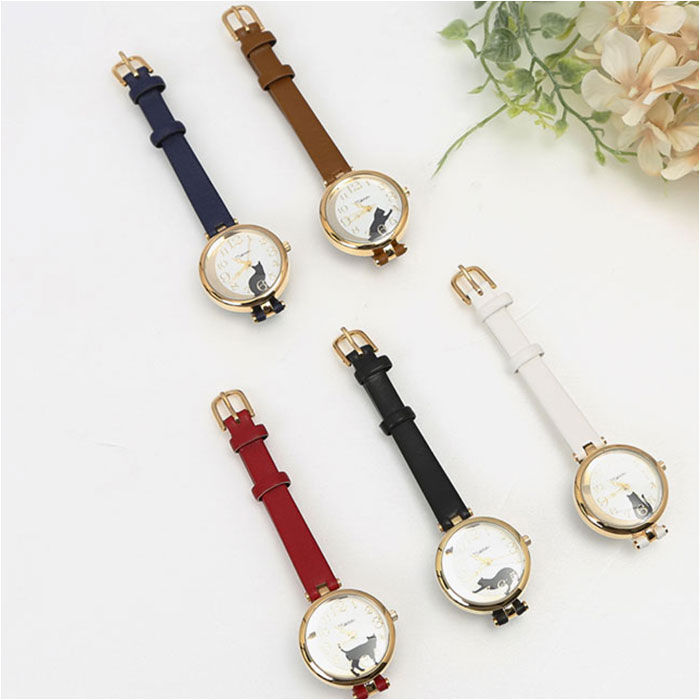 BACKYARD FAMILY「腕時計 レディース かわいい 通販 ガット 丸型 ウォッチ アナログ リストウォッチ」|腕時計|