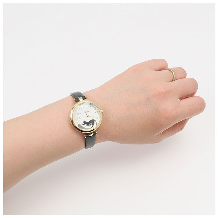 BACKYARD FAMILY「腕時計 レディース かわいい 通販 ガット 丸型 ウォッチ アナログ リストウォッチ」|腕時計|