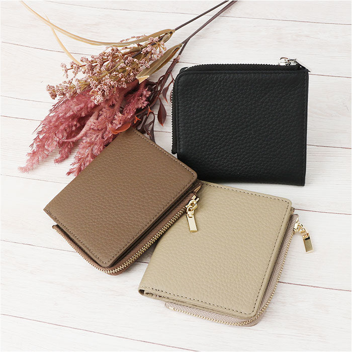 BACKYARD FAMILY「二つ折り財布 本革 通販 Blanc Pomm 財布 サイフ レディース メンズ ミニ財布 お財布」|財布|