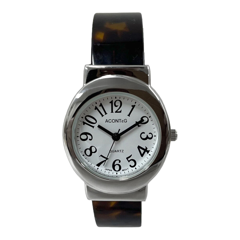 BACKYARD FAMILY「腕時計 レディース かわいい 通販 バングル時計 38mm x 29mm 時計 とけい」|腕時計|ブラウン1