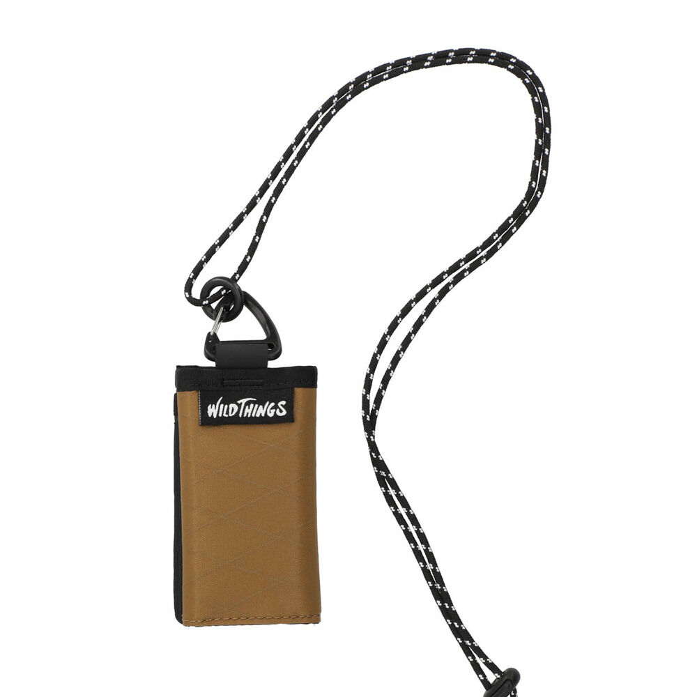 BACKYARD FAMILY「WILD THINGS ワイルドシングス ネックウォレット 通販 モバイルウォレット ストラップ」|財布|ベージュ1