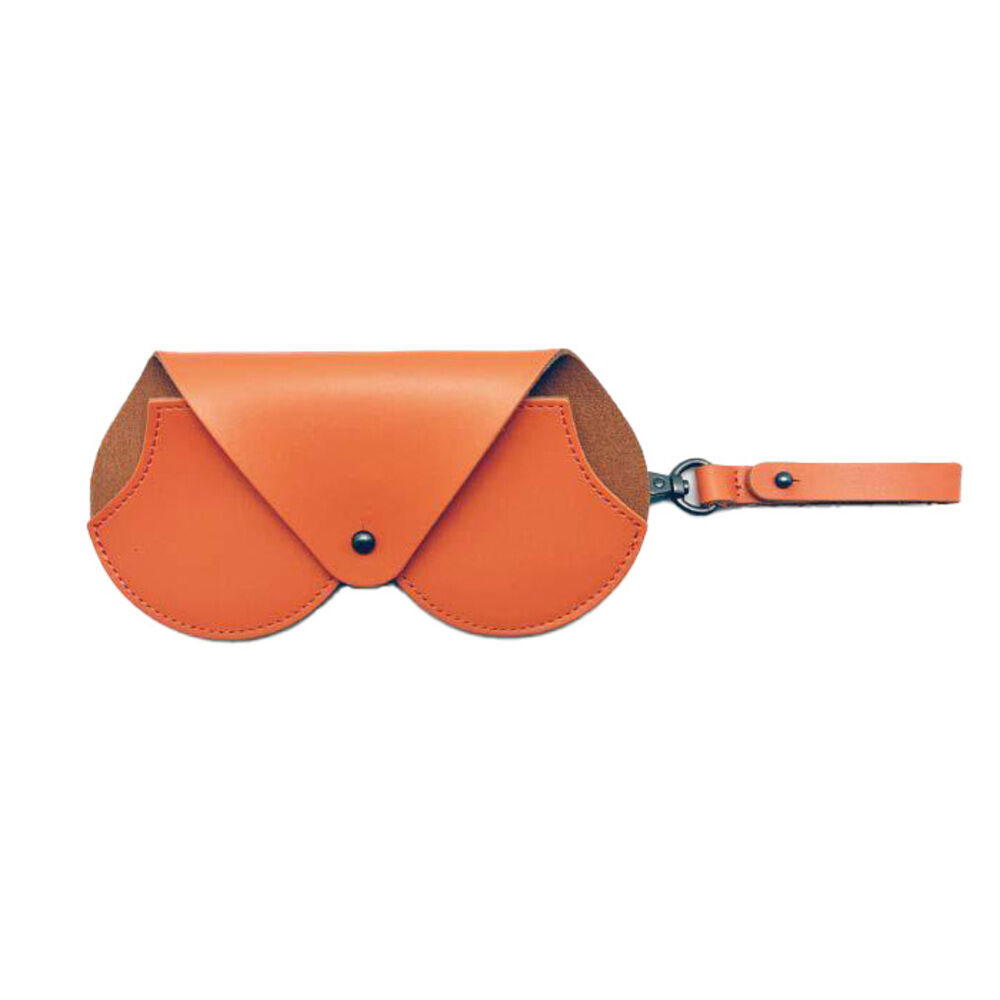 BACKYARD FAMILY「サングラスケース ストラップ 通販 アイウェアケース 革 眼鏡ケース メガネケース」|その他|オレンジ1