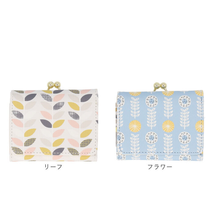 BACKYARD FAMILY「三つ折り財布 がま口 通販 がま口財布 レディース 折財布 がまぐち財布 財布 サイフ さいふ」|財布|