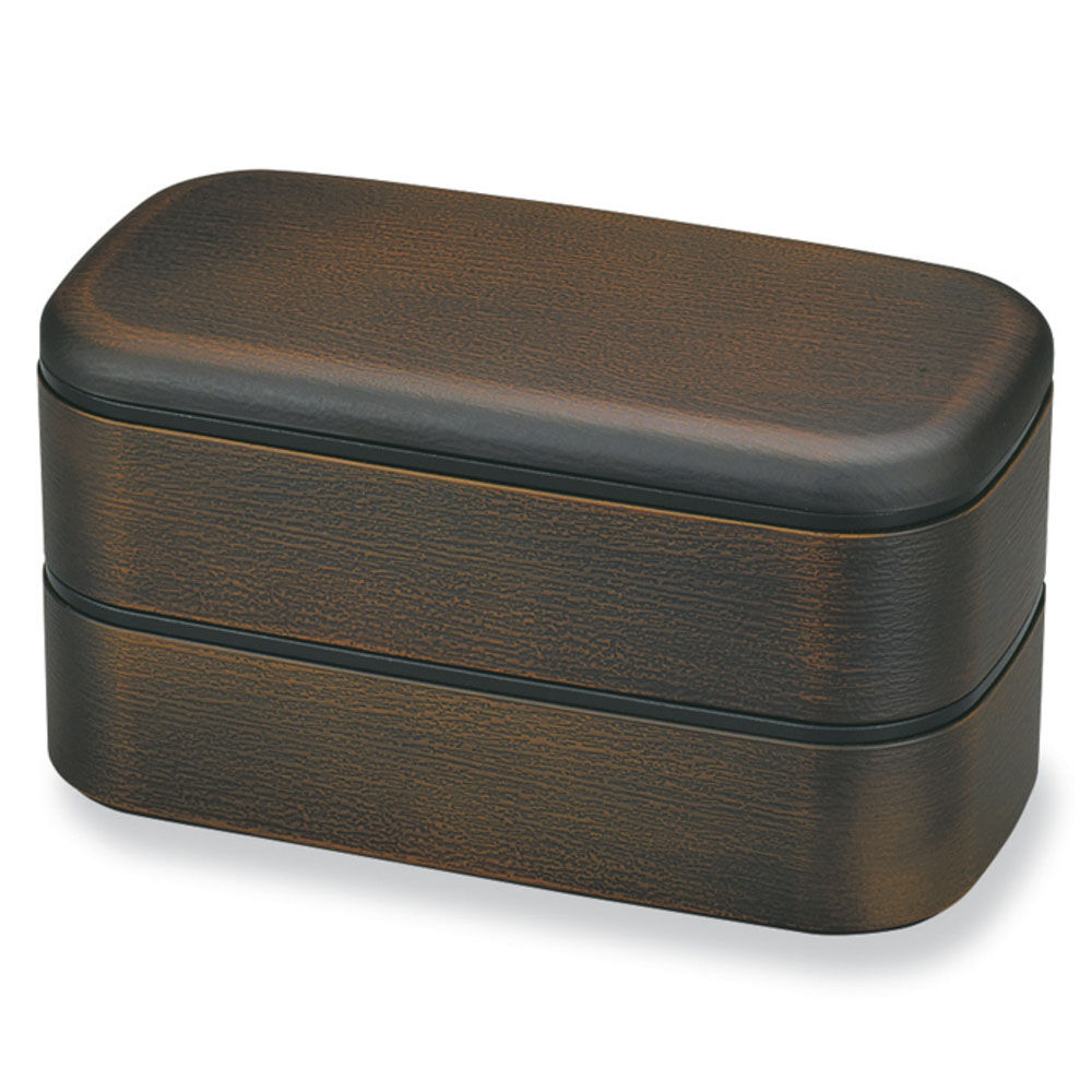 BACKYARD FAMILY「弁当箱 男子 大容量 2段 通販 お弁当箱 二段 ランチボックス 1000ml 二段弁当箱 男性」|食器・キッチングッズ|ブラウン2