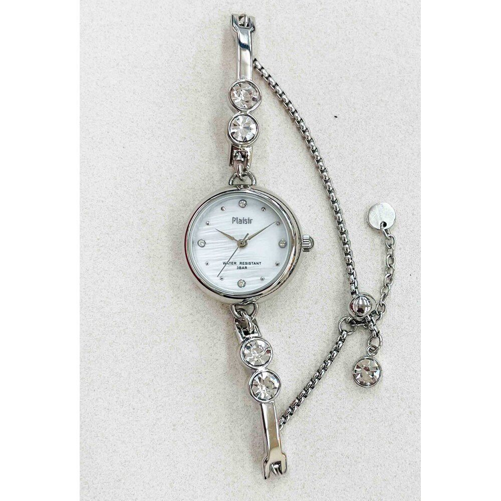 BACKYARD FAMILY「plaisir 時計 NTK-30 通販 腕時計 ニッケルフリー リストウォッチ レディース」|腕時計|シルバー2