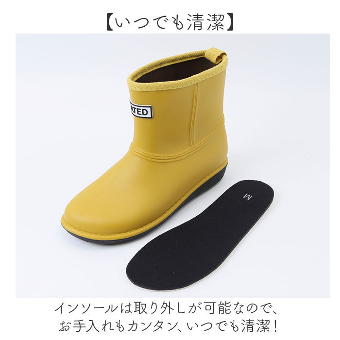 BACKYARD FAMILY「ショート レインブーツ 通販 ショートレインブーツ ショートブーツ レインシューズ ショートレイン」|その他|