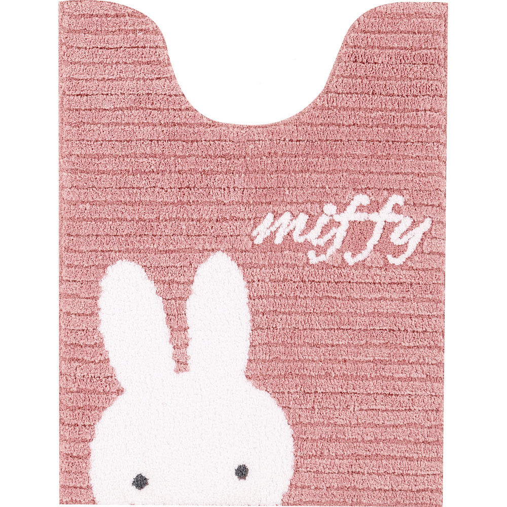 BACKYARD FAMILY「センコー トイレマット キャラクター 通販 トイレ マット ロング 80&times;60 かわいい おしゃれ」|トイレタリー・ランドリーグッズ|ピンク1