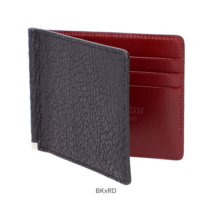 BACKYARD FAMILY「二つ折り財布 メンズ 小銭入れなし 通販 日本製 折財布 財布 男性 マネークリップ 札ばさみ」|財布|