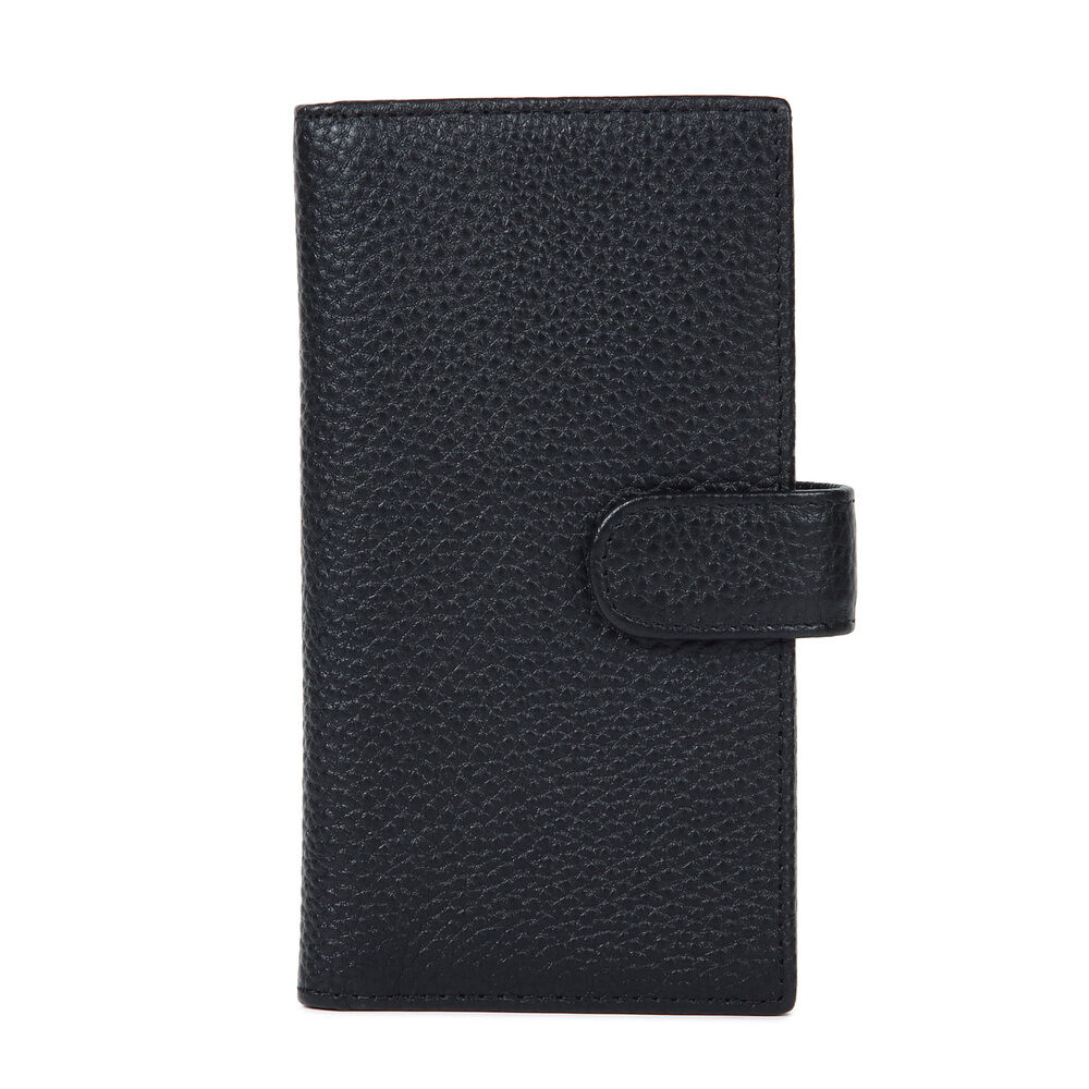 BACKYARD FAMILY「カードケース スリム 二つ折り 通販 カード入れ クレジットカードケース レディース 本革 レザー」|名刺入れ・カードケース|ブラック1