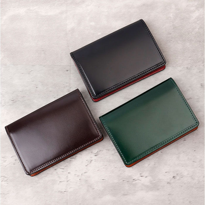 BACKYARD FAMILY「名刺入れ メンズ コードバン 通販 日本製 カードケース 本革 名刺ケース 革 砂村 コード バン」|名刺入れ・カードケース|