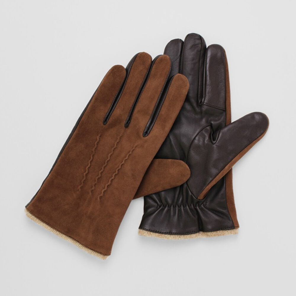 BACKYARD FAMILY「クロダ 手袋 メンズ 通販 革手袋 グローブ メンズ手袋 手ぶくろ メンズ手袋スマホ対応」|手袋|ブラウン1