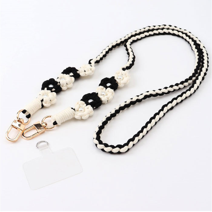 BACKYARD FAMILY「スマホストラップ ショルダー 通販 スマホ ストラップ 編み スマホショルダーストラップ」|チャーム・キーホルダー|