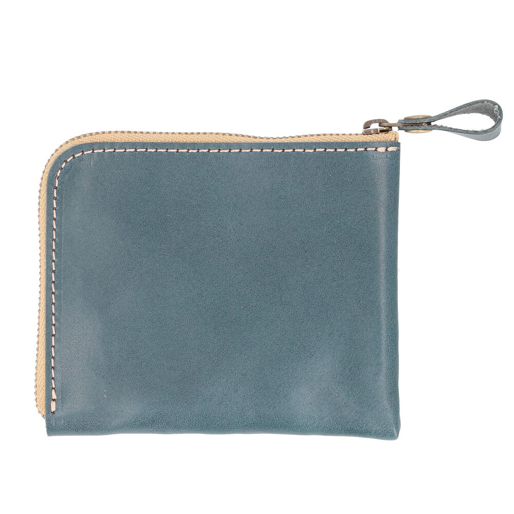 BACKYARD FAMILY「ミニ財布 レディース 通販 日本製 本革 革 薄型財布 カード入れ 小銭入れ 財布 さいふ サイフ」|財布|ブルー1