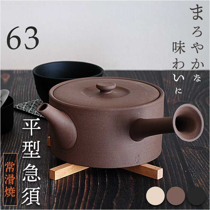 BACKYARD FAMILY「急須 平型 ロクサン 平型急須 通販 おしゃれ ティーポット 日本製 取っ手 お茶 かわいい」|食器・キッチングッズ|