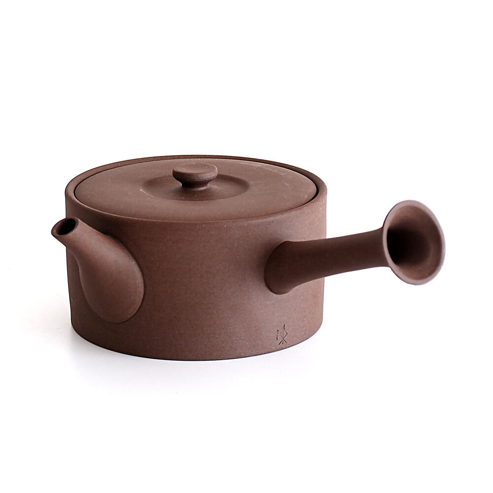 BACKYARD FAMILY「急須 平型 ロクサン 平型急須 通販 おしゃれ ティーポット 日本製 取っ手 お茶 かわいい」|食器・キッチングッズ|ブラウン1