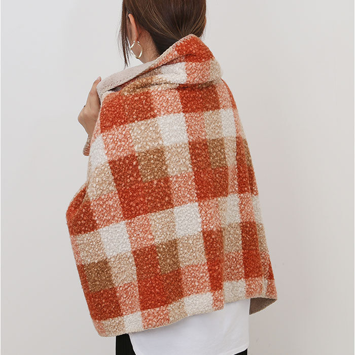 BACKYARD FAMILY「カルム ひざかけ CALME 通販 ひざ掛け ブランケット 膝掛け 毛布 膝掛 ハーフケット」|ブランケット|