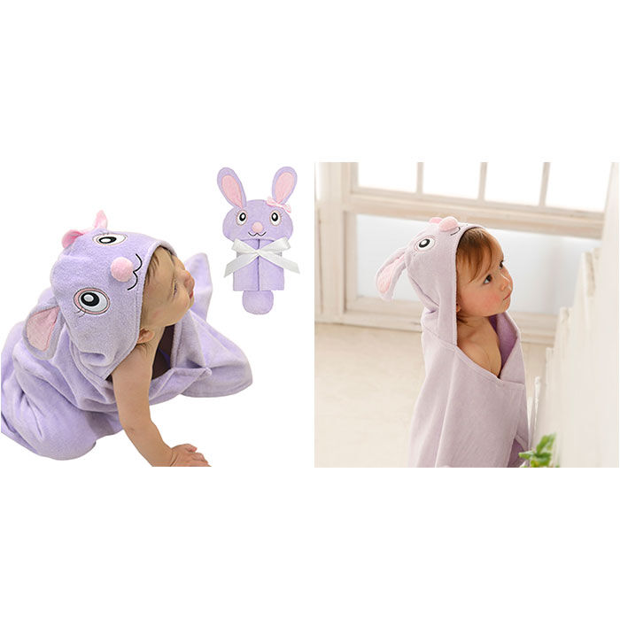 BACKYARD FAMILY「deigo ベビー バスタオル フード付き 通販 フードタオル フードバスタオル」|その他ベビー用品|