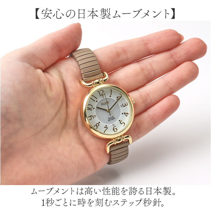 BACKYARD FAMILY「プレジール 腕時計 Plaisir TSS-904 通販 リストウォッチ ソーラーウォッチ」|腕時計|