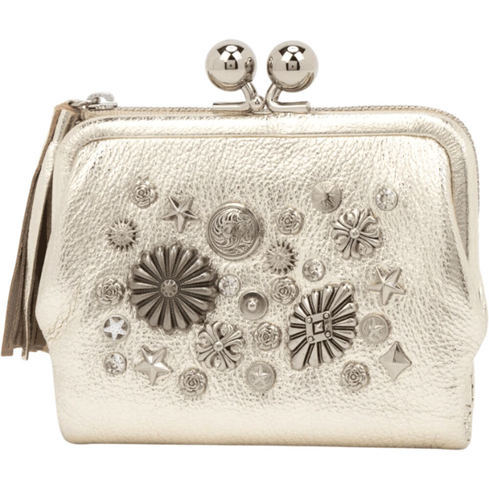 BACKYARD FAMILY「ペルケ がま口 財布 80-06-00100 通販 二つ折り財布 がま口財布 がまぐち財布」|財布|ゴールド1