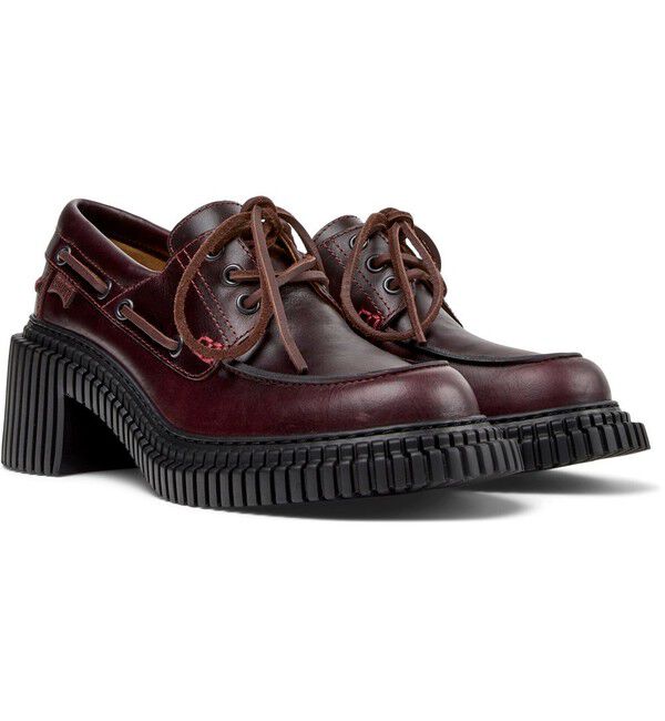 CAMPER「[カンペール] PIX LONDON / パンプス」|パンプス|ワインレッド