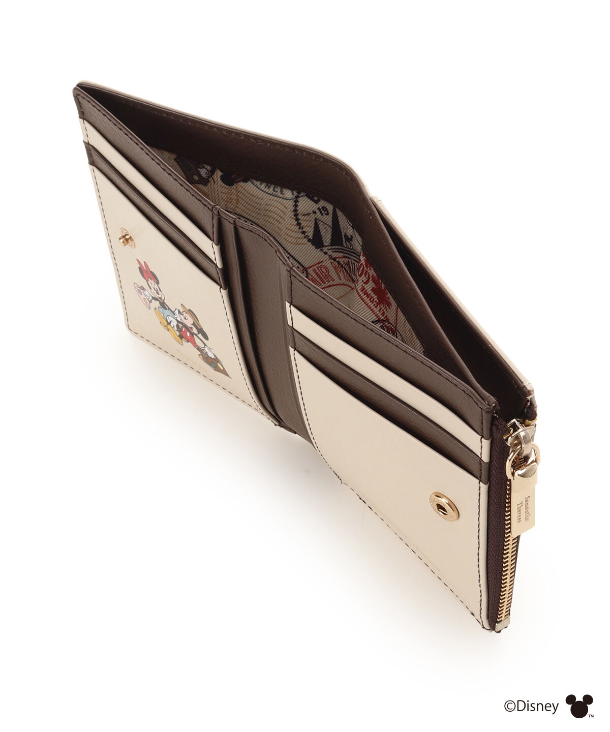 Samantha Thavasa「「ミッキー＆ミニー」TRAVELコレクション 折財布」|財布|