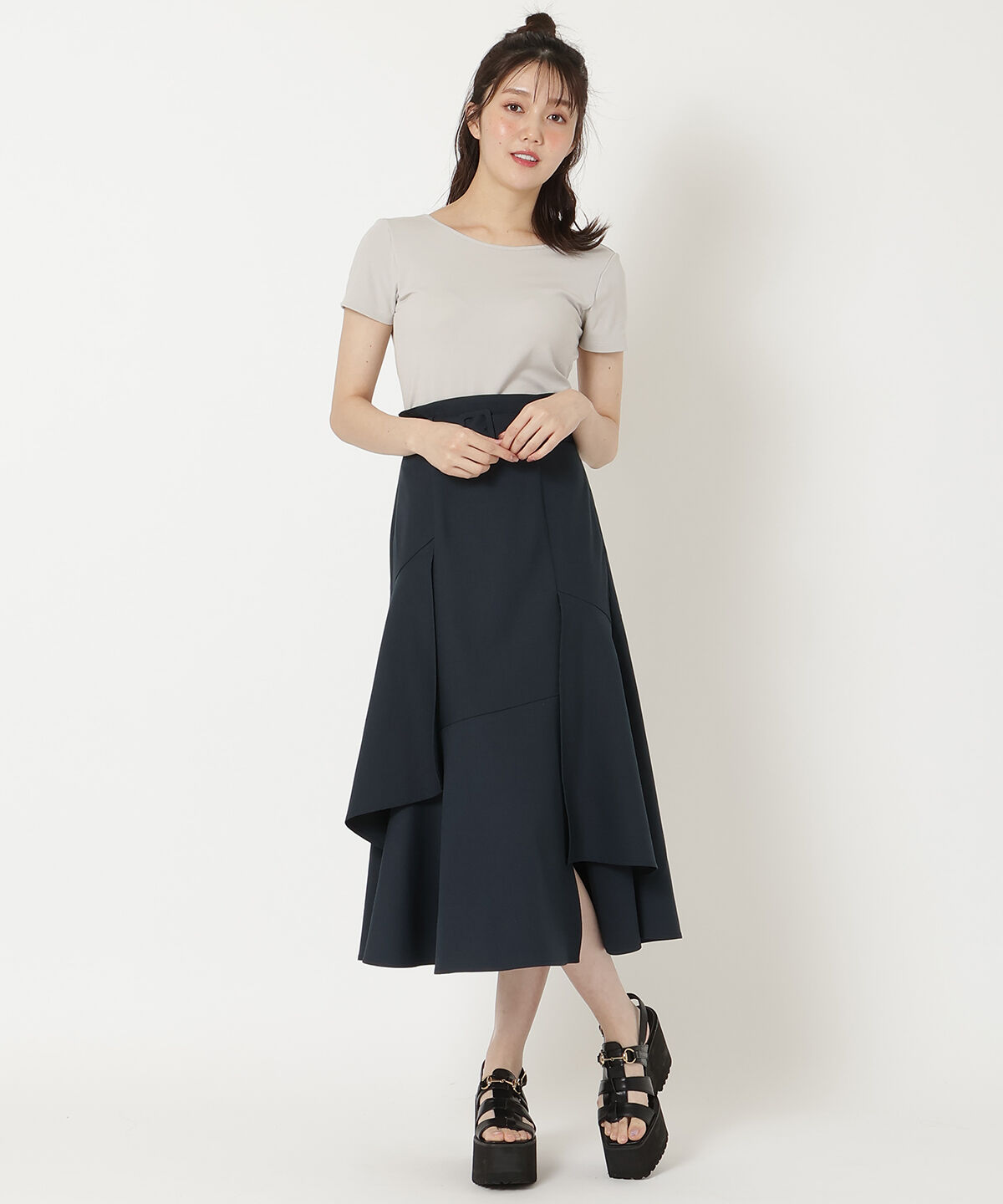 REDYAZEL「カップ付きTシャツ」|Tシャツ・カットソー|