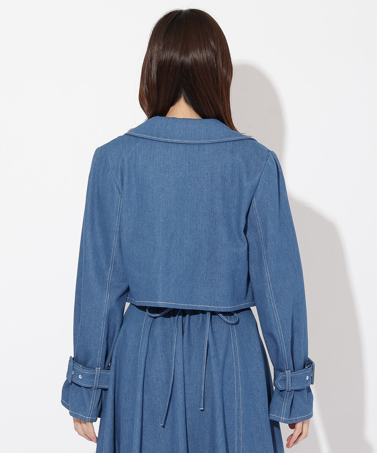 WILLSELECTION「デニムWボタンジャケット」|デニムジャケット|