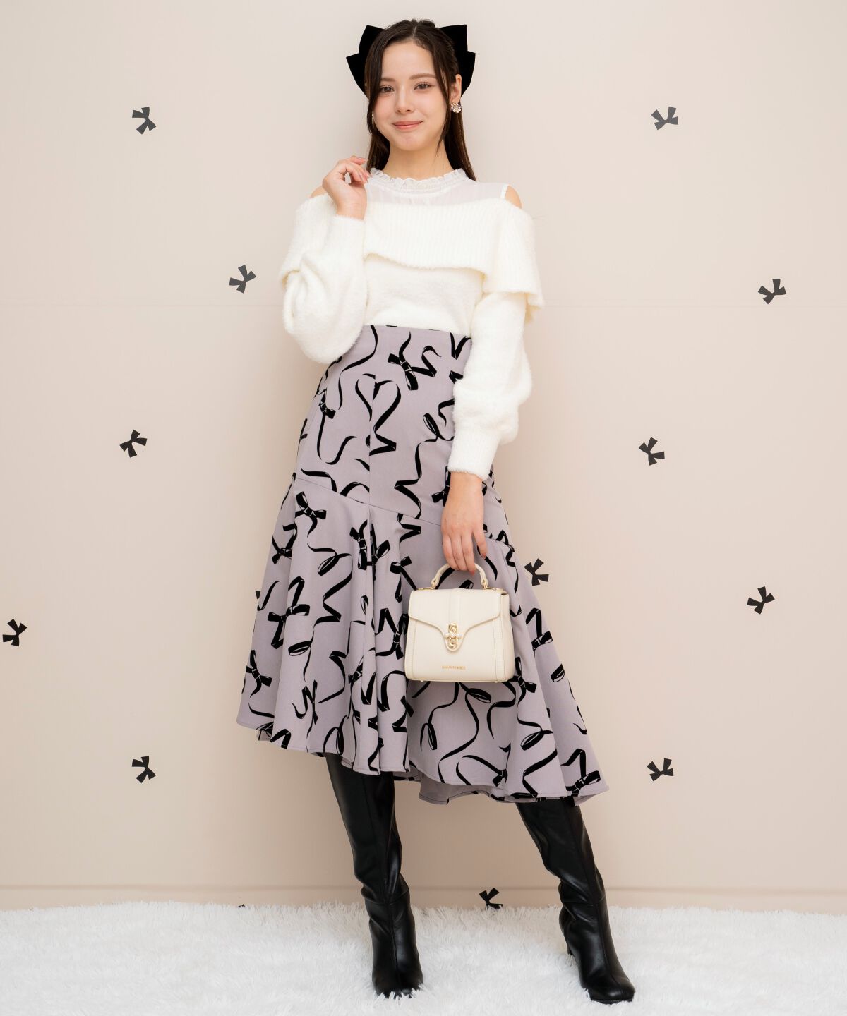 WILLSELECTION「プチテディヤーンプルオーバー」|ニット・セーター|