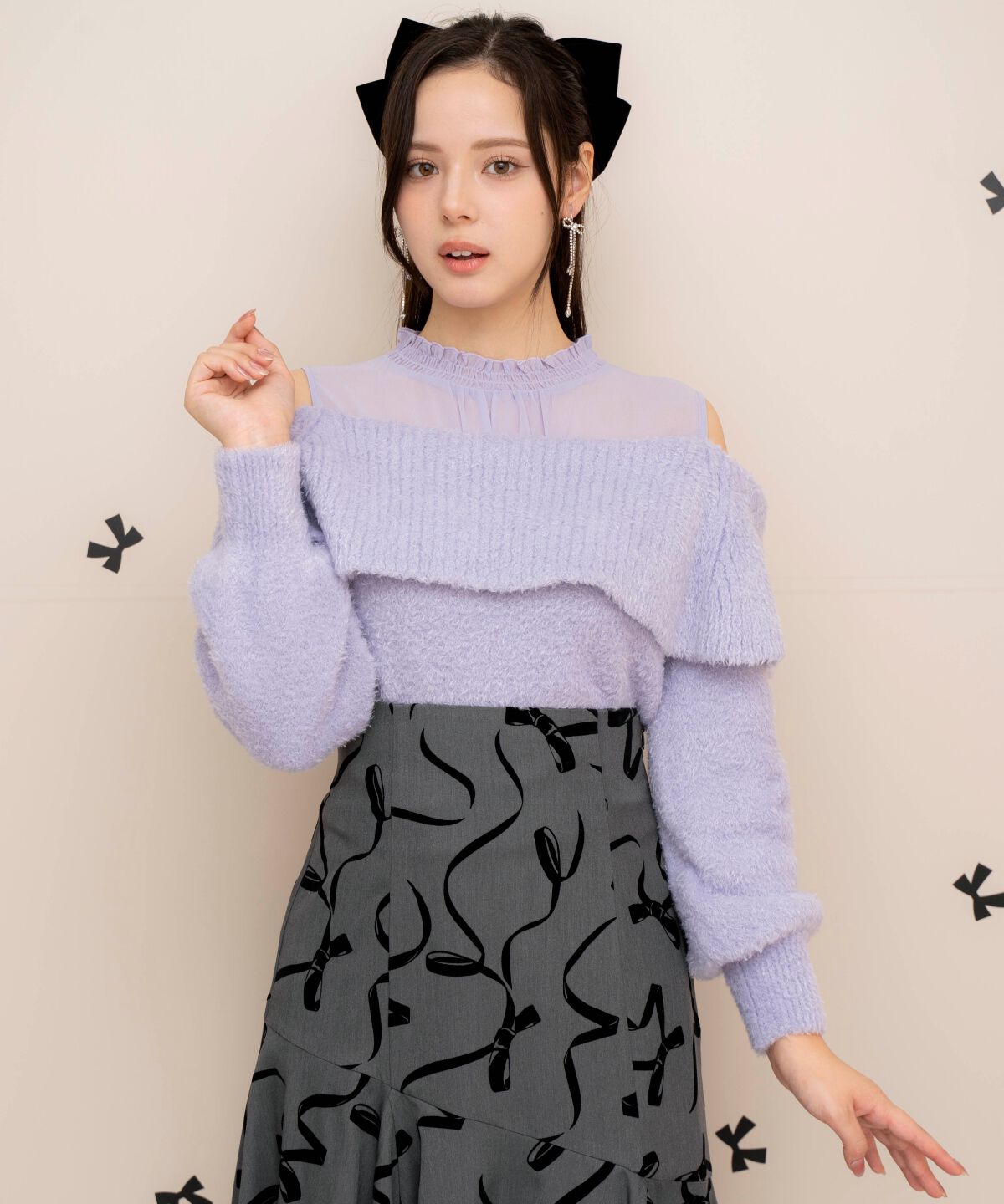 WILLSELECTION「プチテディヤーンプルオーバー」|ニット・セーター|