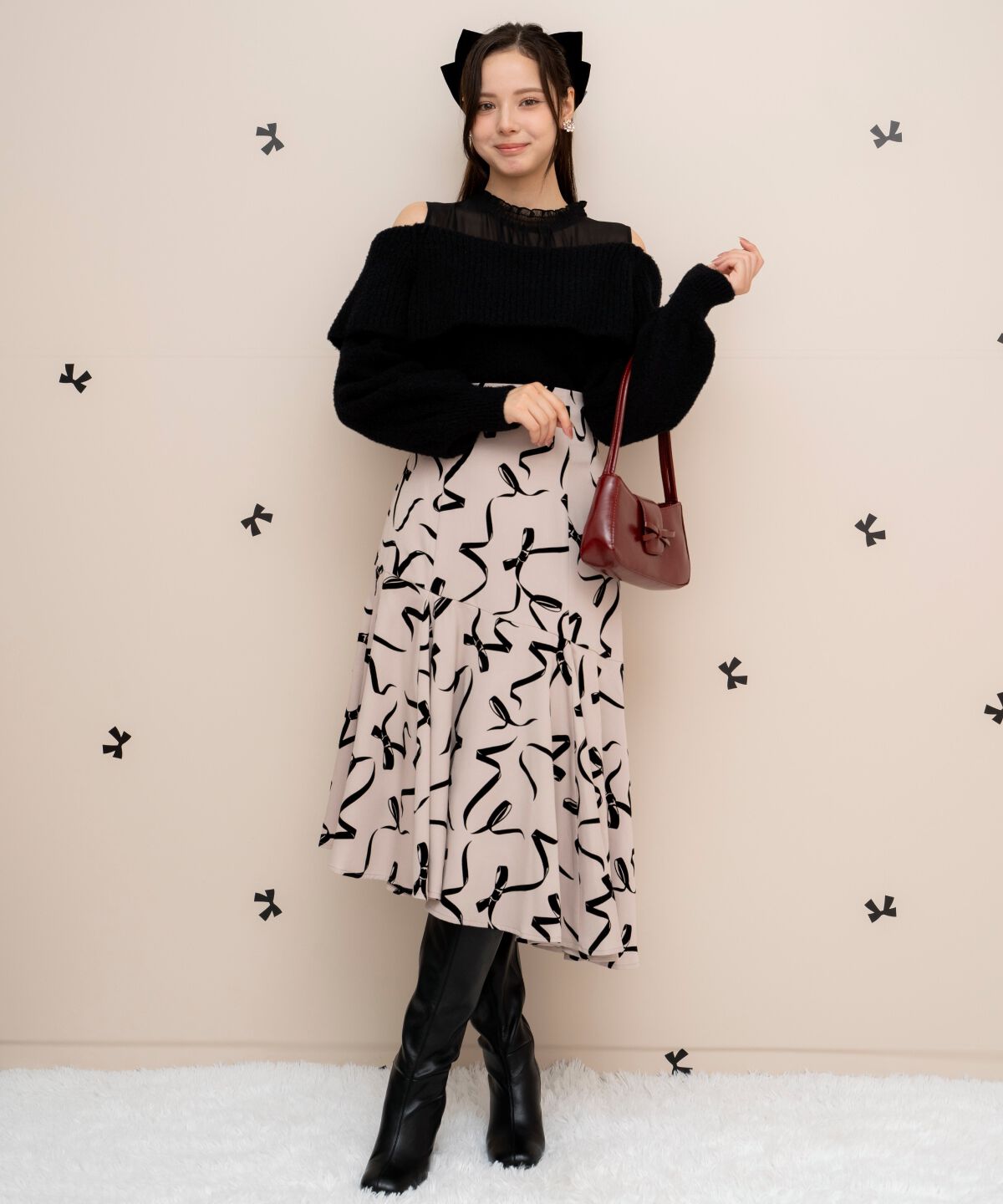 WILLSELECTION「プチテディヤーンプルオーバー」|ニット・セーター|