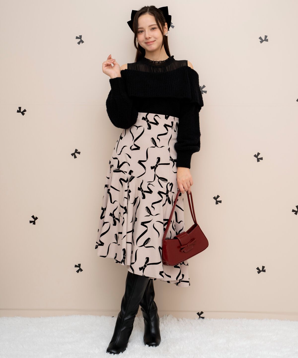 WILLSELECTION「プチテディヤーンプルオーバー」|ニット・セーター|