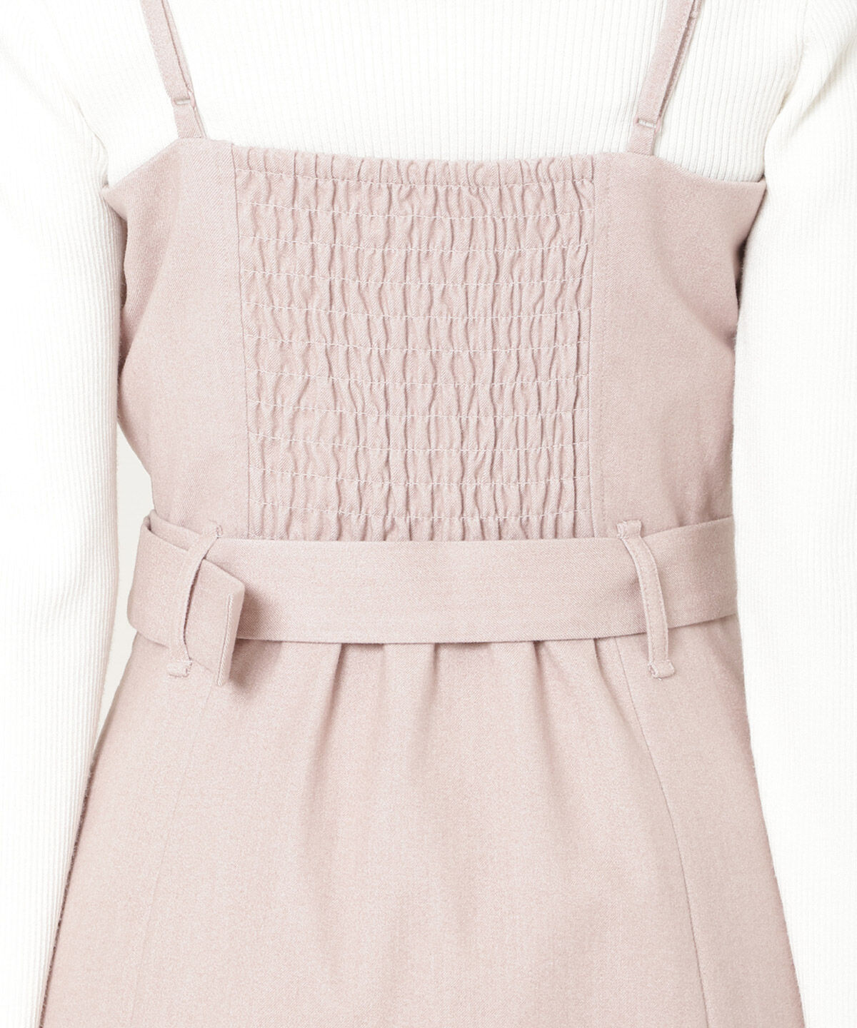 WILLSELECTION「ベルト付きVカットマーメイドキャミワンピース」|ワンピース|