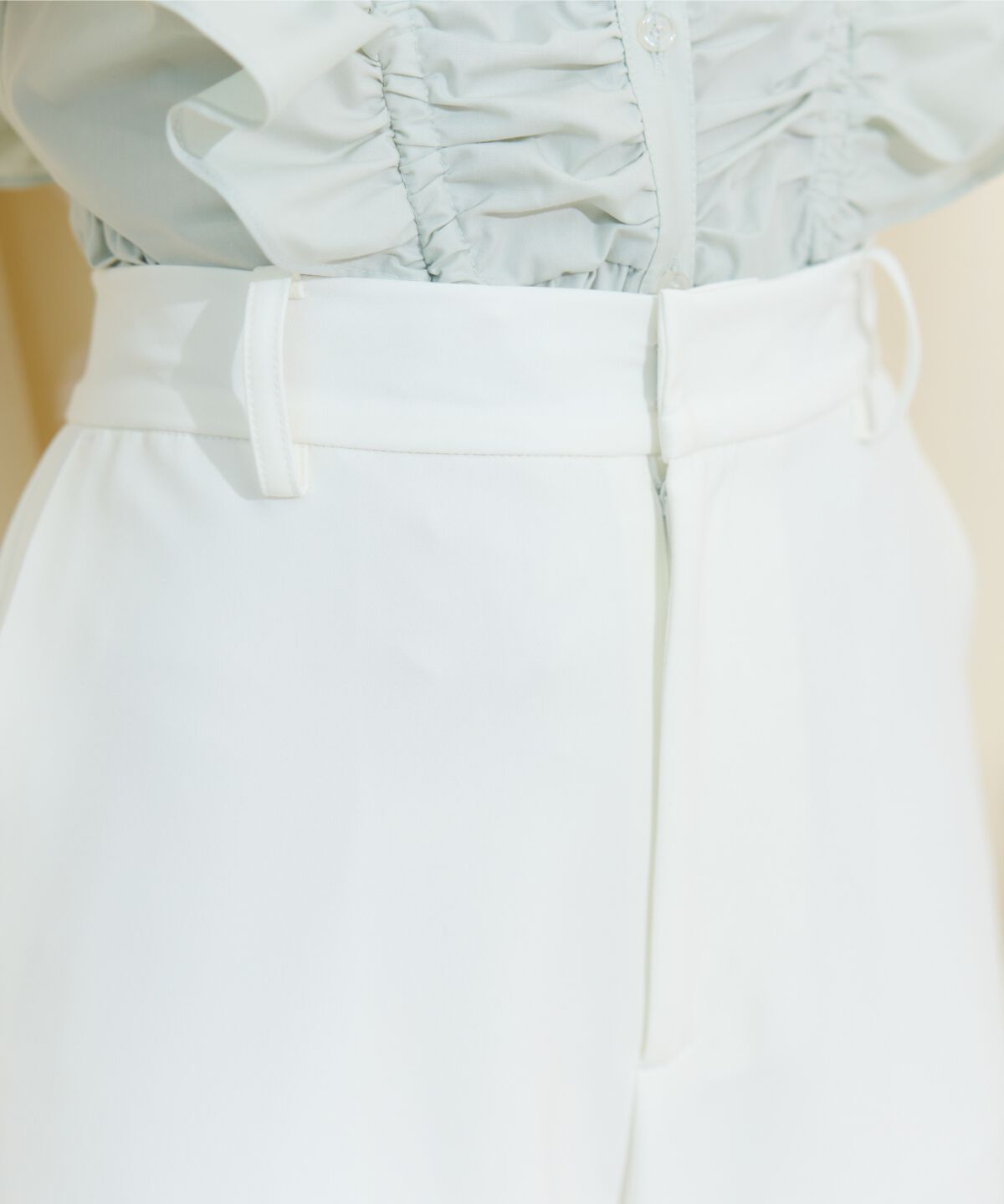 WILLSELECTION「パールデザインテーパードパンツ」|その他|