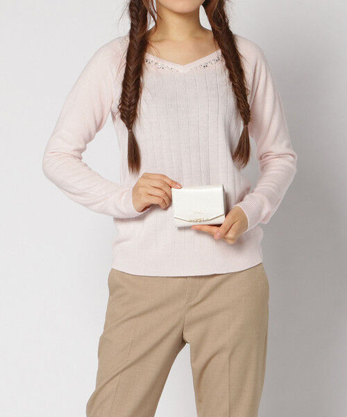 Samantha Thavasa Petit Choice「フラワーバー 折財布」|財布|