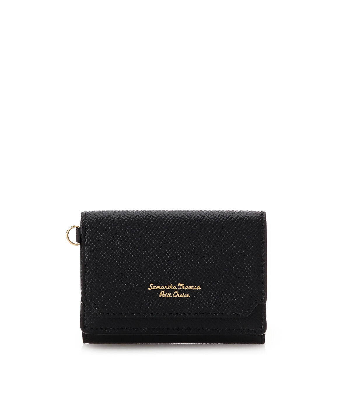 Samantha Thavasa Petit Choice「インサイドバイカラー ミニ財布」|財布|ブラック