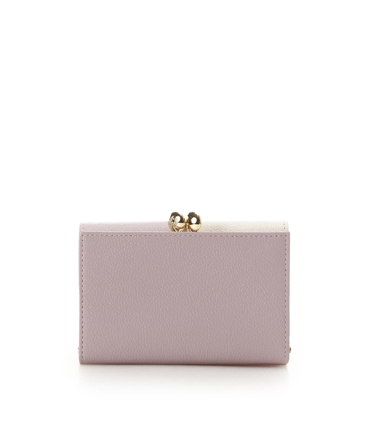 Samantha Thavasa Petit Choice「バイカラーフロントベルト 口金折財布」|財布|